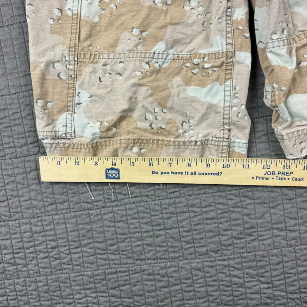 Y2K Mossimo Shorts Men 31 Chocolate Chip Camo Cargo Baggy 12